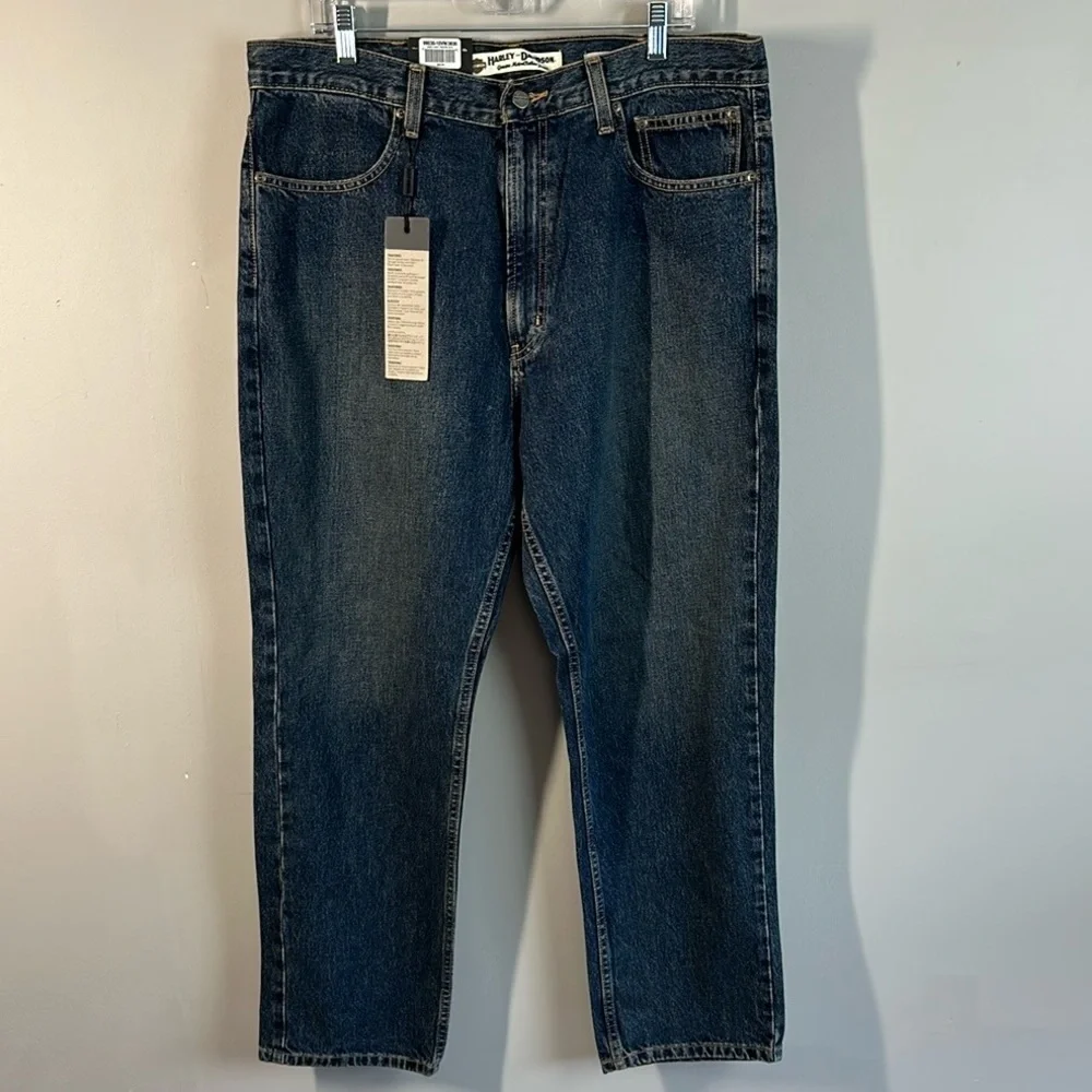 NWT Harley Davidson Men’s Traditional Jeans Size‎ 38x30